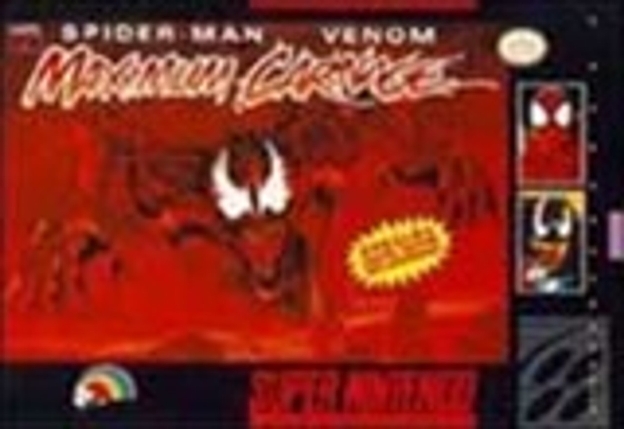 GRANCY BigCardigan Mレッド Spider-Man & Venom: Maximum Carnage (Red) - (SNES) Super